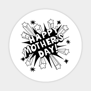 Happy Mother’s Day,mothers day quotes design. Mother's Day  banner and giftcard Magnet